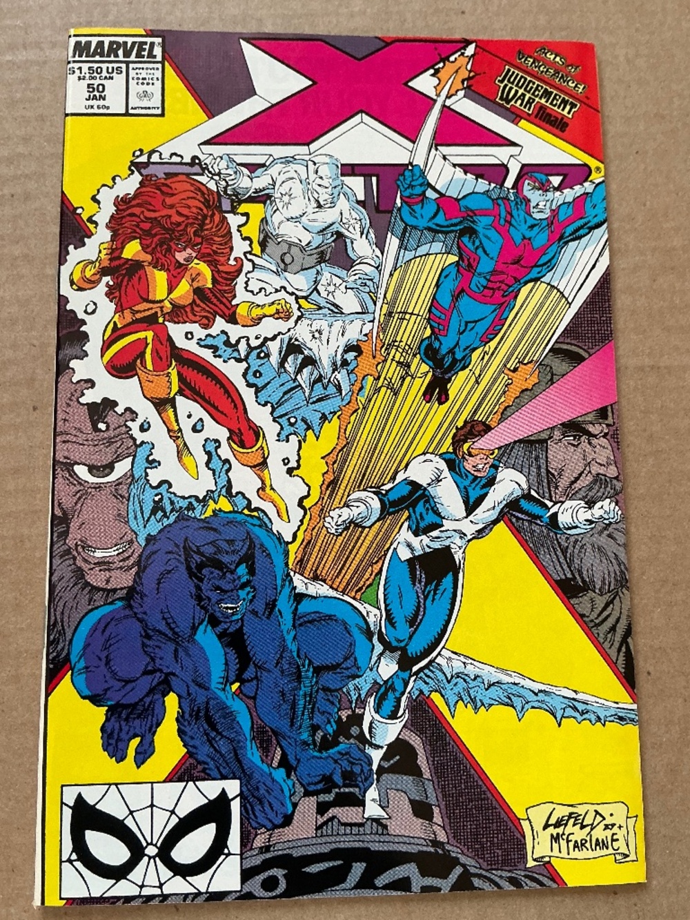 Marvel Comics X-Factor Issue 50 McFarlane 1990